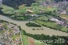 Luftaufnahme Kanton Aargau/Aare Reuss - Foto Limmatmuendung 2616