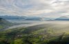 Luftaufnahme STIMMUNGEN/Region Kuessnacht Alpenkette - Foto Udligenswil 4080