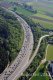 Luftaufnahme AUTOBAHNEN/A1 Stau bei Winterthur - Foto Autobahn Stau 2208