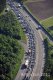 Luftaufnahme AUTOBAHNEN/A1 Stau bei Winterthur - Foto Autobahn Stau 2220