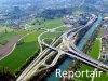 Luftaufnahme AUTOBAHNEN/A2 bei Kriens - Foto Autobahn A2AUTOBAHN1KLEIN