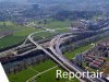 Luftaufnahme AUTOBAHNEN/A2 bei Kriens - Foto Autobahn A2P4150826