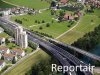 Luftaufnahme AUTOBAHNEN/A2 bei Kriens - Foto Autobahn A2P6292428