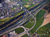 Luftaufnahme AUTOBAHNEN/A2 Luzern Nord - Foto Bearbeitet Autobahn Verzweigung 2528