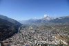 Luftaufnahme Kanton Wallis/Sion - Foto Sion 9752