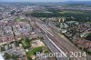 Luftaufnahme EISENBAHN/Basel Badischer Bahnhof - Foto Badischer Bahnhof 4175