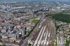 Luftaufnahme EISENBAHN/Basel Badischer Bahnhof - Foto Badischer Bahnhof 4189