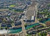 Luftaufnahme EISENBAHN/Zuerich Hauptbahnhof - Foto Bearbeitet Hauptbahnhof 5427