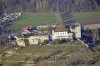 Luftaufnahme Kanton Aargau/Lenzburg/Lenzburg Schloss - Foto Lenzburg Schloss 9047