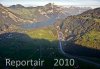 Luftaufnahme Kanton Glarus/Walensee bei Wesen - Foto Walensee bearbeitet Bergschatten 4023