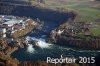 Luftaufnahme Kanton Schaffhausen/Rheinfall - Foto Rheinfall 8463