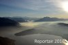 Luftaufnahme STIMMUNGEN/Ueber dem Zugersee - Foto Nebelstimmung 2035