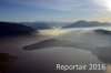 Luftaufnahme STIMMUNGEN/Ueber dem Zugersee - Foto Nebelstimmung 2043