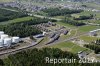 Luftaufnahme EISENBAHN/Aigle Verlade-Bahnhof Tamoil - Foto Verladebahnhof Tamoil 4755