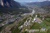 Luftaufnahme Kanton Wallis/Leuk Antennenanlage - Foto Leuk Antennen 4267