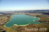 Luftaufnahme TROCKENHEIT/Trockenheit Pfaeffikersee ZH - Foto Pfaeffikersee 0509