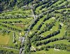 Luftaufnahme Kanton St.Gallen/Bad Ragaz/Golfplatz Bad Ragaz - Foto bearbeitet GolfplatzGolf Bad Ragaz 3303