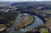 Luftaufnahme Kanton Aargau/Kernkraftwerk Beznau - Foto Kernkraftwerk Betznau 8368