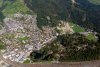 Luftaufnahme EISENBAHN/Goldau Bahnhof - Foto Goldau1