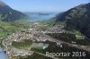 Luftaufnahme EISENBAHN/Goldau Bahnhof - Foto Goldau Bahnhof 6178