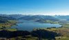 Luftaufnahme Kanton Schwyz/Sihlsee/Sihlsee im Sommer - Foto Sihlsee bearbeitet 5298a