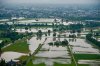 Luftaufnahme Kanton St.Gallen/Widnau Hochwasser 2013 - Foto Hochwasser Widnau 8944