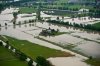 Luftaufnahme Kanton St.Gallen/Widnau Hochwasser 2013 - Foto Hochwasser Widnau 9054