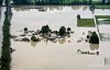 Luftaufnahme Kanton St.Gallen/Widnau Hochwasser 2013 - Foto WidnauHochwasser Widnau 9018