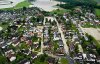 Luftaufnahme Kanton St.Gallen/Widnau Hochwasser 2013 - Foto WidnauHochwasser Widnau 9047