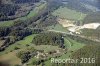 Luftaufnahme EISENBAHN/Bahnkurve bei Glovelier JU - Foto Bahn bei Glovelier 6626