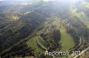 Luftaufnahme EISENBAHN/Bahnkurve bei Glovelier JU - Foto Bahn bei Glovelier 6660