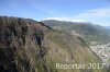 Luftaufnahme Kanton Wallis/Visp/Visp Waldbrand - Foto Visp Waldbrand 4168