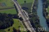 Luftaufnahme AUTOBAHNEN/A14 Stau bei Root - Foto Stau A4 4896