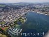 Luftaufnahme Kanton Luzern/Stadt Luzern/Luzern Segelbootshafen - Foto Luzern 7026316