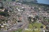 Luftaufnahme EISENBAHN/Spiez Bahnhof - Foto Spiez Bahnhof 6368