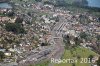 Luftaufnahme EISENBAHN/Spiez Bahnhof - Foto Spiez Bahnhof 6369