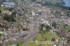 Luftaufnahme EISENBAHN/Spiez Bahnhof - Foto Spiez Bahnhof 6371