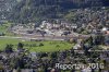 Luftaufnahme EISENBAHN/Spiez Bahnhof - Foto Spiez Bahnhof 6804