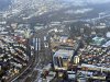 Luftaufnahme EISENBAHN/Brugg Bahnhof - Foto Bearbeitet Brugg Bahnhof