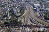 Luftaufnahme EISENBAHN/Brugg Bahnhof - Foto Brugg Bahnhof 4560