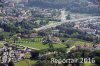 Luftaufnahme Kanton Tessin/Gentilino Friedhof - Foto Gentilino Friedhof 8709