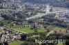 Luftaufnahme Kanton Tessin/Gentilino Friedhof - Foto Gentilino Friedhof 8710