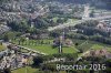 Luftaufnahme Kanton Tessin/Gentilino Friedhof - Foto Gentilino Friedhof 8711