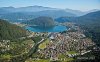 Luftaufnahme Kanton Tessin/Ponte Tresa - Foto Ponte Tresa