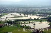 Luftaufnahme HOCHWASSER/Widnau Hochwasser 2013 - Foto Widnau 8957