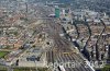 Luftaufnahme Kanton Zuerich/Stadt Zuerich/Zuerich Hauptbahnhof - Foto Zuerich Hauptbahnhof bearbeitet 0156