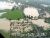 Luftaufnahme HOCHWASSER/Bei Brugg - Foto Brugg Aug 2007 3175