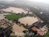 Luftaufnahme HOCHWASSER/Bei Brugg - Foto Brugg Aug 2007 3177