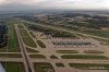 Luftaufnahme FLUGPLAETZE/Flughafen Zuerich-Kloten - Foto Flughafen ZuerichZRH 5763