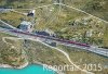 Luftaufnahme Kanton Graubuenden/Berninapass/Berninapass Bahn - Foto Bearbeitet Berninapass 5229